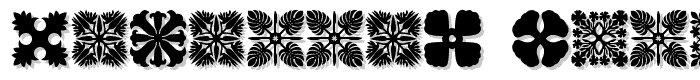 Hawaiian Quilt3 font